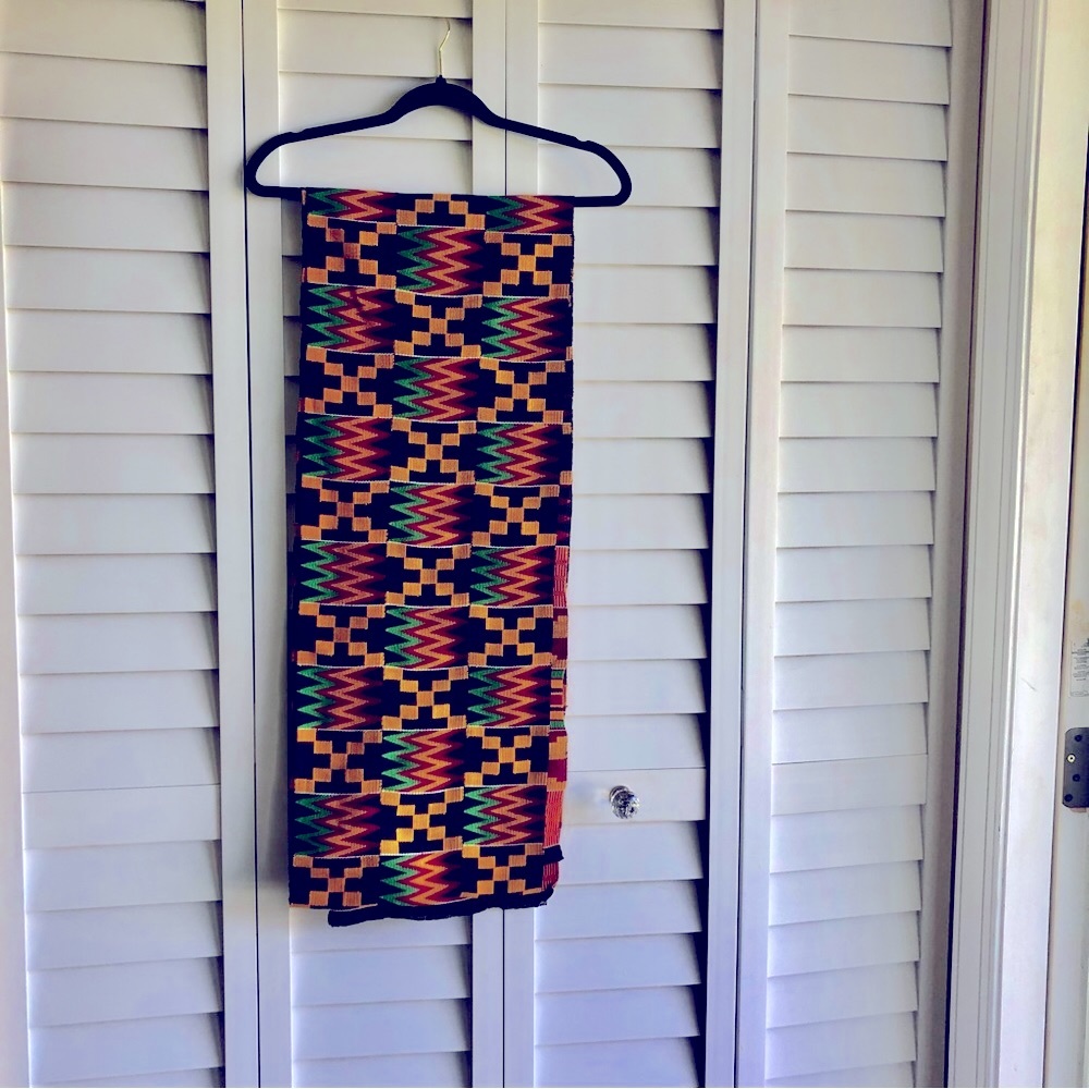 African print runner or scarf
